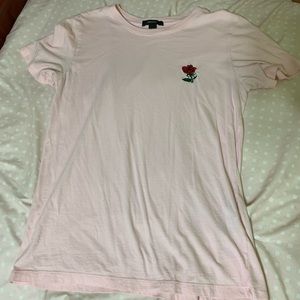 rose graphic tee